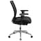 Flash Furniture Hercules Office Chair, Black Back, 25" L 41-3/4" H, Adjustable Arms with Inward/Outward Pivot Pads GO-WY-85-7-GG - alternate 3